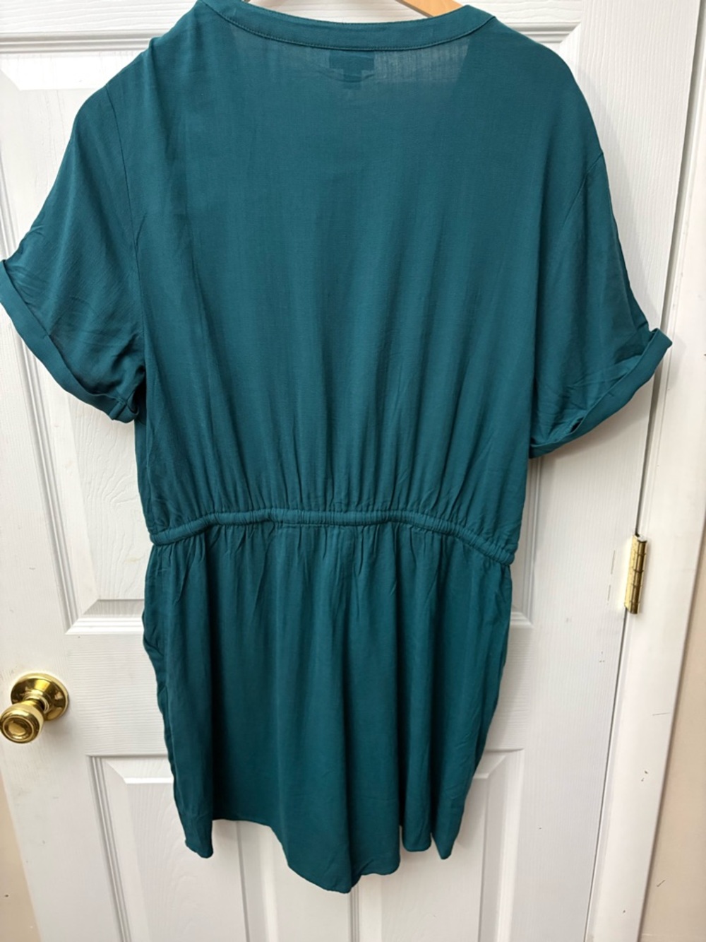 Torrid Green Button Front Romper Size 10 New - Picture 4 of 7
